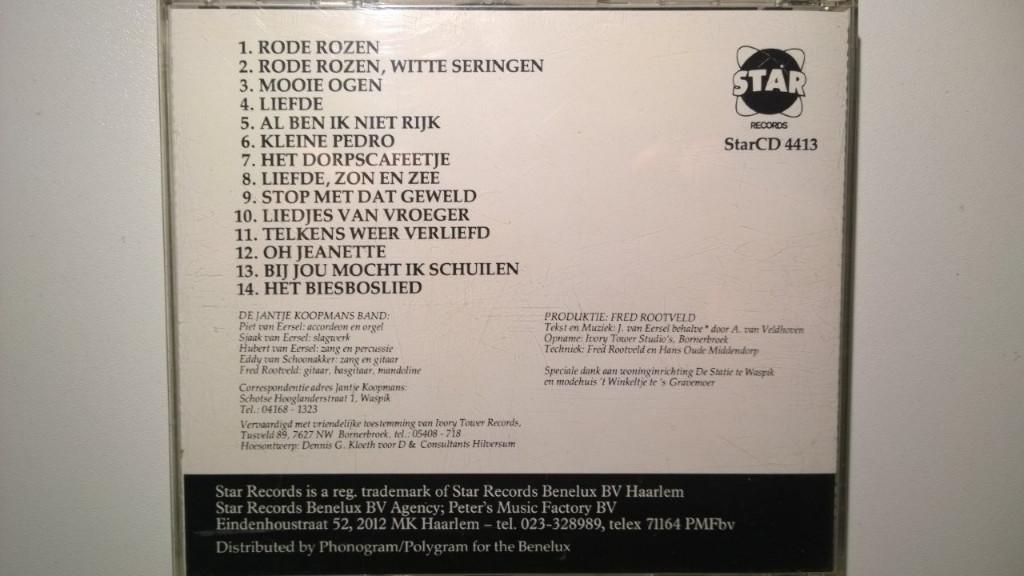 Jantje Koopmans - Mijn Lievelingsliedjes, Ophalen of Verzenden, Zo goed als nieuw, Levenslied of Smartlap