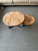 D-Bodhi Industriele salontafels - Set van 2, Ophalen, Gebruikt, Rond, Metaal
