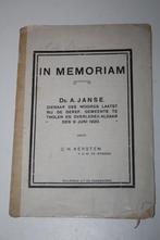 In Memoriam Ds. A. Janse, door Ds. G.H. Kersten (1920), Ophalen of Verzenden, Gelezen, Christendom | Protestants