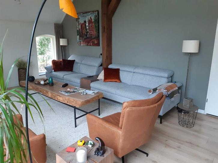 Feelings Avalon 2 en 2,5 zitsbank, Huis en Inrichting, Banken | Complete zithoeken, Gebruikt, Stof, Ophalen