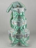 Luiertaart Happy Horse Tuttle konijn Richie lagoon groen, Ophalen of Verzenden, Nieuw, Kraamcadeau