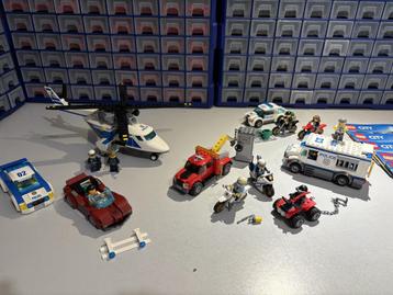 LEGO City politie voertuigen set. beschikbaar voor biedingen
