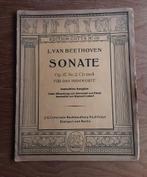 Edition Cotta 133 Beethoven Sonate op.27 no2 Instr. Ausg., Gebruikt, Ophalen of Verzenden