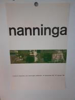 Originele Poster Benno Wissing Jaap Nanninga, Verzenden, A1 t/m A3, Reclame, Rechthoekig Staand