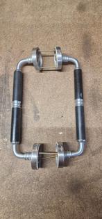 Antiek Deurbeslag - Prachtige Set, Gebruikt, 80 tot 100 cm, Binnendeur, Ophalen of Verzenden