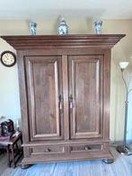 Klassieke massief eiken kuifkast, Antiek en Kunst, Ophalen