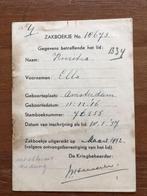 NSB Zakboekje (zonder omslag) van een lid van de Jeugdstorm., Verzenden, Nederland, Boek of Tijdschrift