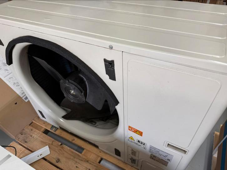 Daikin warmtepomp 16 kW, Witgoed en Apparatuur, Airco's, Gebruikt, Wandairco, 100 m³ of groter, 3 snelheden of meer, Ophalen