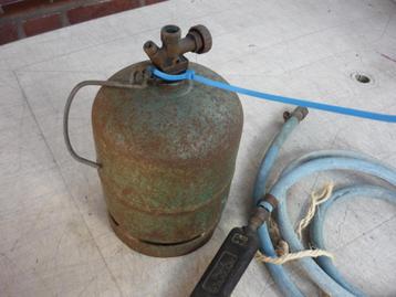 Karwei gas flesje compleet met brander sievert zie foto,s beschikbaar voor biedingen