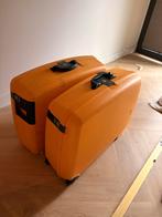 2x Delsey Koffers, Wieltjes, Gebruikt, 50 tot 60 cm, Hard kunststof