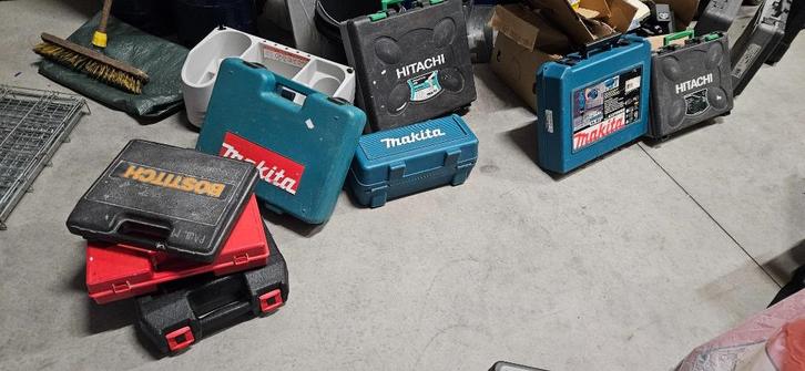 GEREEDSCHAPKOFFERS ALLES VOOR € 65, Doe-het-zelf en Verbouw, Gereedschapskisten, Zo goed als nieuw, Ophalen