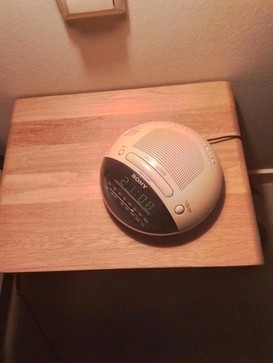 Vintage Sony dream machine ICF C790, Witgoed en Apparatuur, Wekkers, Gebruikt, Ophalen of Verzenden