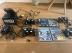 Gamecube + super smash bros Melee, Ophalen, Gebruikt, Zwart, Met games