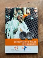 Zilveren 10 euro Jubileummunt, Ophalen of Verzenden, Koningin Beatrix, Euro's