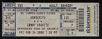 AEROSMITH & 
LENNY KRAVITZ Ongebruikt Concert Ticket 24 2 06, Ophalen of Verzenden, Nieuw, Foto of Kaart