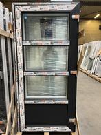 Kunststof buiten deur 98 x 204 1/4 paneel antraciet RAL 7016