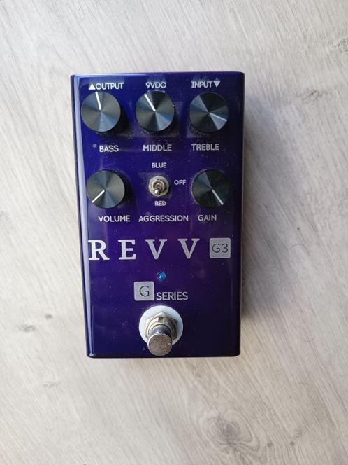 Revv G3 Pedal distortion effectpedaal, Muziek en Instrumenten, Effecten, Gebruikt, Distortion, Overdrive of Fuzz, Volume, Ophalen of Verzenden