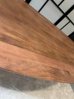 Eettafel mangohout bruin 240cm, Info@savoireinteriors.com, Savoire interiors, 200 cm of meer, Scandinavisch