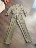 broek en jas belgisch leger, Ophalen of Verzenden, Landmacht, Overige gebieden, Kleding of Schoenen