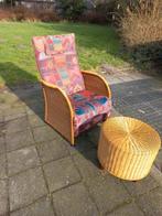 rotanstoelen+ rotanpoef, Ophalen, Gebruikt, Eén