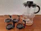 Bodum theepot met 4 glazen, Ophalen, Overige typen, Overige stijlen, Glas