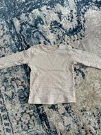 Nieuw beige / wit gestreept shirtje Quapi maat 68, Kinderen en Baby's, Babykleding | Maat 68, Nieuw, Shirtje of Longsleeve, Ophalen of Verzenden