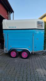 Heja 1,5-paards 5 Sterren – B-rijbewijs – nieuwe banden, Ophalen, Gebruikt, Hout, 1½-paards trailer