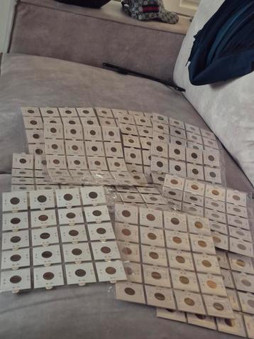 Grote verzameling 2 Pfennig munten uit Duitsland beschikbaar voor biedingen