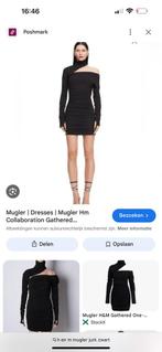 Mugler h&m jurk, Zwart, Nieuw, Ophalen of Verzenden, Maat 36 (S)