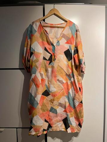 Super leuke tuniek - paprika mt 4 = vergl met xl beschikbaar voor biedingen