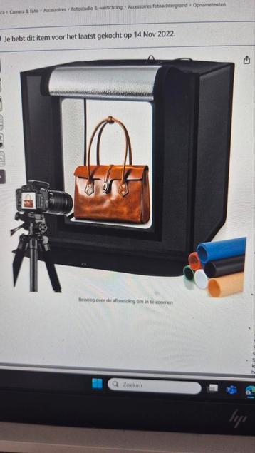PULUZ Studio fotobox beschikbaar voor biedingen