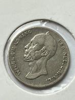Halve gulden 1848, Postzegels en Munten, Munten | Nederland, ½ gulden, Koningin Wilhelmina, Ophalen of Verzenden, Losse munt