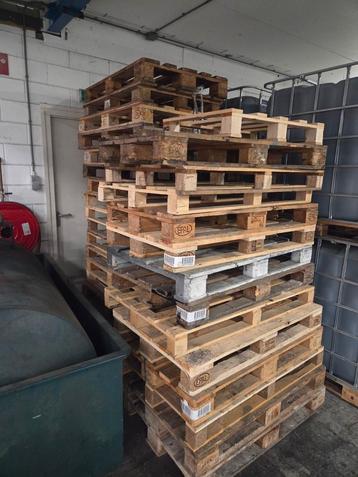 Europallets - Gebruikt beschikbaar voor biedingen