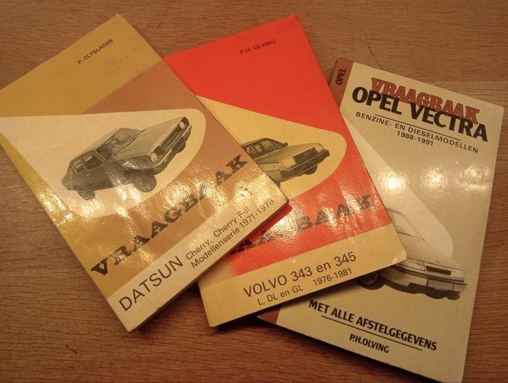Vraagbaak Datsun, Volvo, Opel - Diverse modellen, Boeken, Auto's | Boeken, Gelezen, Algemeen, Ophalen of Verzenden