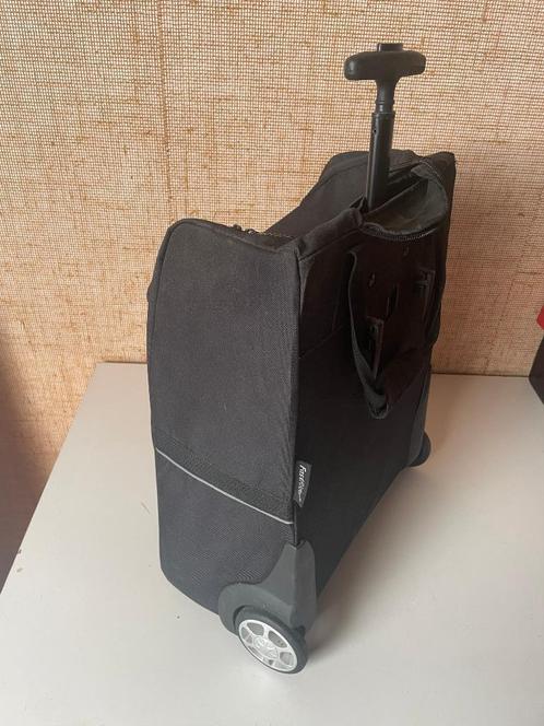 Laptop fietstas zwart, Computers en Software, Laptoptassen, Gebruikt, Trolleytas, 17 inch of meer, Ophalen