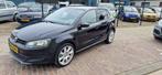 Volkswagen Polo 1.2 51KW 2009 Zwart INRUIL MOGELIJK, Auto's, Voorwielaandrijving, 967 kg, 1198 cc, Zwart