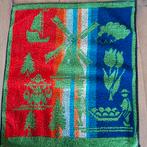 Vintage keukenhanddoek molen,klomp goudse kaasdragers tulp, Huis en Inrichting, Keuken | Textiel, Ophalen of Verzenden, Zo goed als nieuw