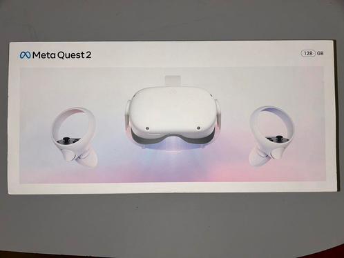 Perfecte nette Meta Quest  2  128gb wit, Spelcomputers en Games, Virtual Reality, Gebruikt, Overige platformen, VR-bril, Ophalen of Verzenden