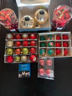 Pakket Kerstballen en verlichting (glas), Ophalen of Verzenden, Zo goed als nieuw