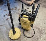 Karcher hogedruk reiniger met borstels, Tuin en Terras, Ophalen, Gebruikt, Elektrisch, Karcher