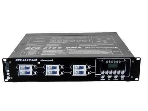 EUROLITE DPX-610 S DMX Dimmer Pack, Muziek en Instrumenten, Licht en Laser, Nieuw, Licht, Geluidgestuurd, Kleur, Stroboscoopeffect
