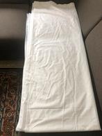 Wit ondoorschijnend gordijn/vitrage inbetweens, 100 tot 150 cm, Wit, Ophalen of Verzenden, Zo goed als nieuw