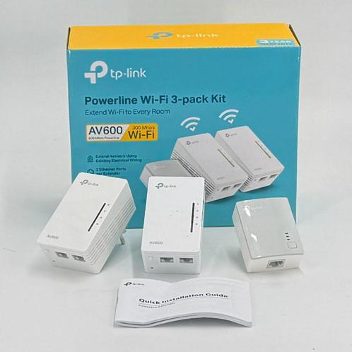 TP-Link TL-WPA4220 T KIT - Powerline adapter - AV600 - 3 Stu, Computers en Software, Netwerk switches