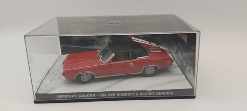 #21 Mercury Cougar James bond auto met boekje, Hobby en Vrije tijd, Modelauto's | 1:43, Nieuw, Auto, Overige merken, Verzenden