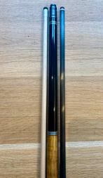 Poolkeu Carbon, Hybride, Hout + Extensies, Sport en Fitness, Biljarten en Poolen, Ophalen of Verzenden, Gebruikt, Keu of Ballen