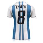 Javier Zanetti gesigneerd Argentinië 2022-23 voetbalshirt, Buitenlandse clubs, Xxxxxx, Shirt, Nieuw