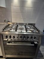 Vrijstaand Gasfornuis met Oven, Ophalen, Gebruikt, 60 cm of meer, Grill