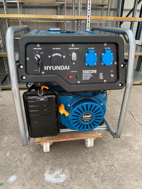 Hyundai 55023FH Aggregaat - Zo Goed Als Nieuw, Tuin en Terras, Hand-tuingereedschap, Zo goed als nieuw, Ophalen