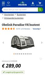 Obelink Paradise VK bustent, Caravans en Kamperen, Ophalen, Zo goed als nieuw