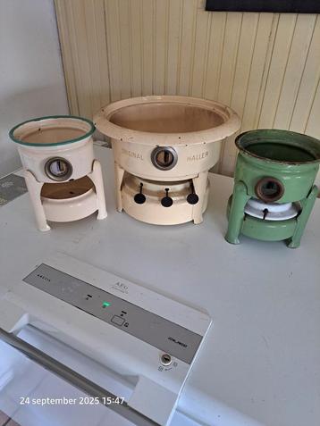 Vintage Rechauds - Set van 3 beschikbaar voor biedingen